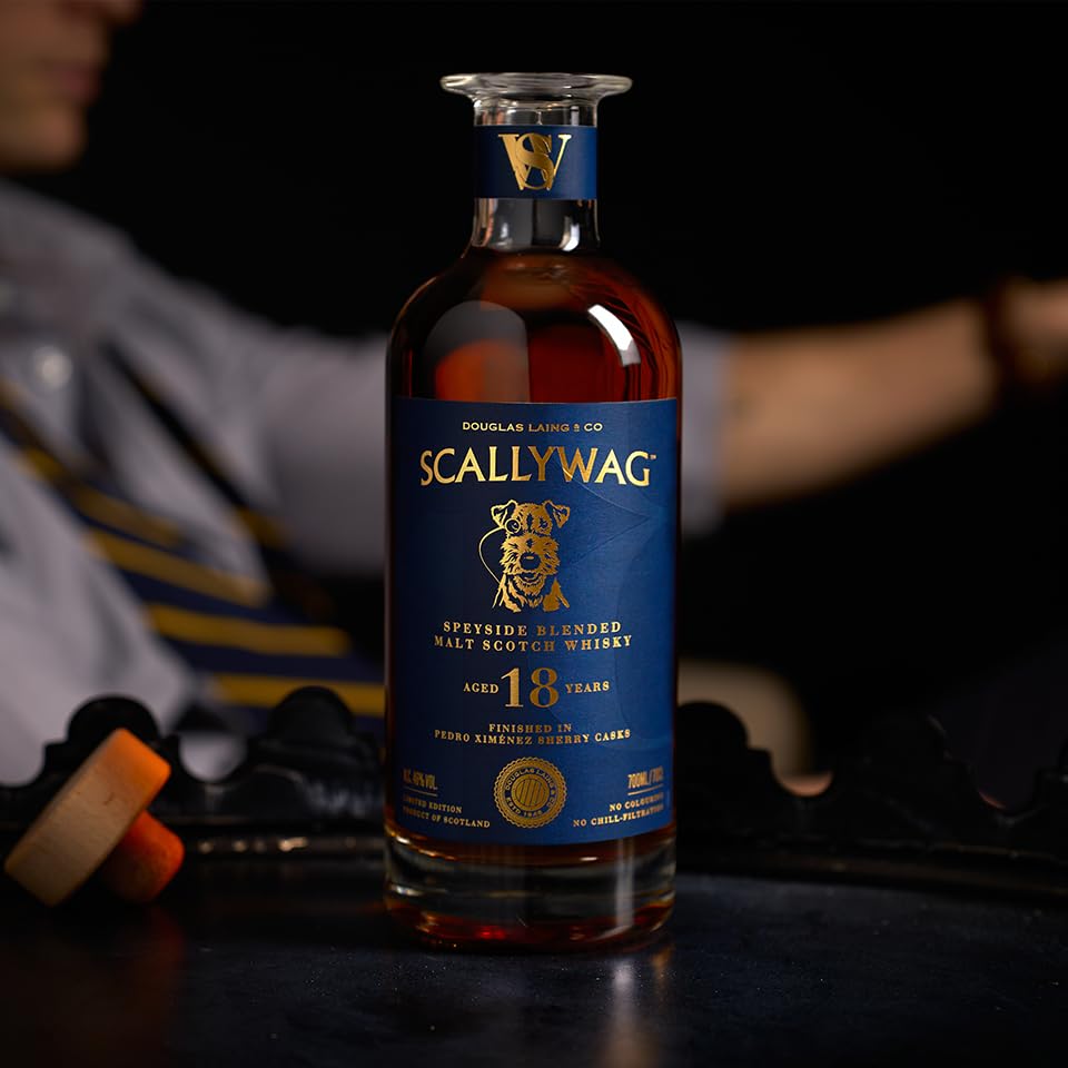 [新発売] ー限定120本ー Scallywag 18 Years Scallywag 18 Years Old Speyside Blended Malt Scotch Whisky, 0,7